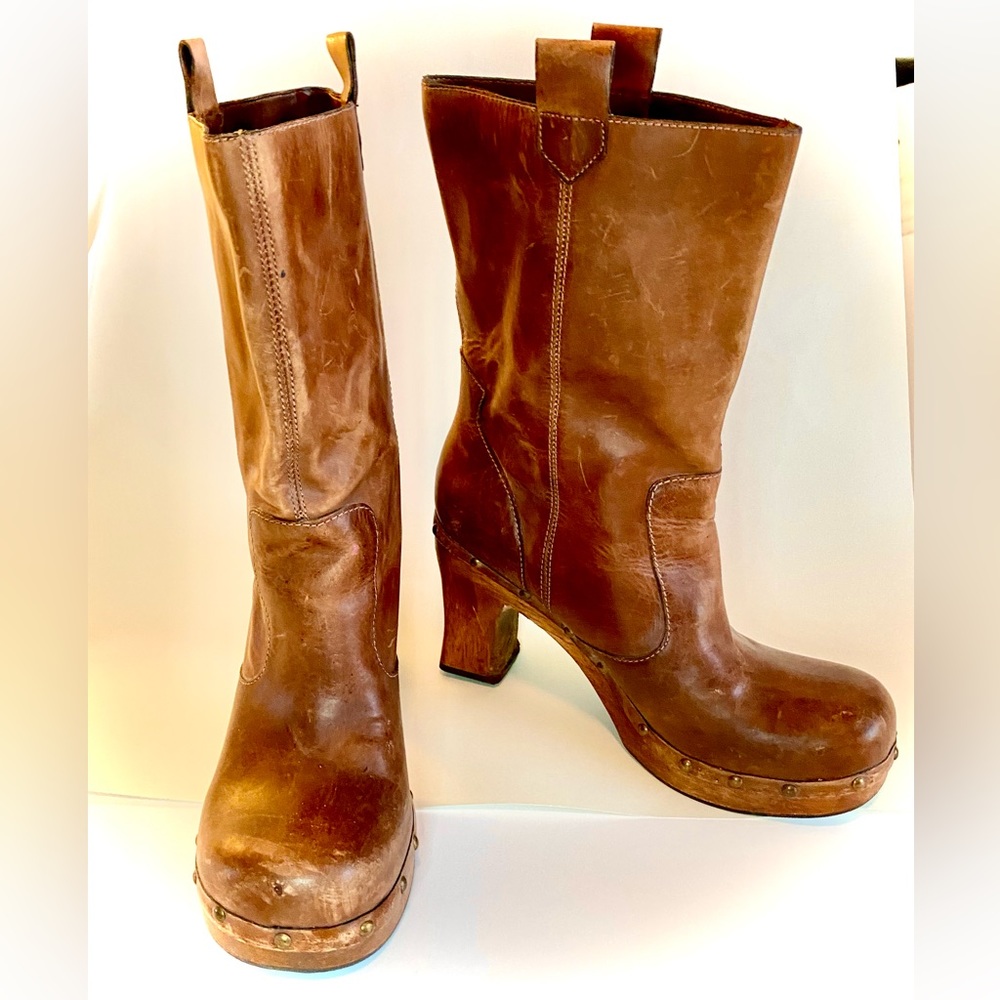 MIA Vintage Clog Boots! Hott!